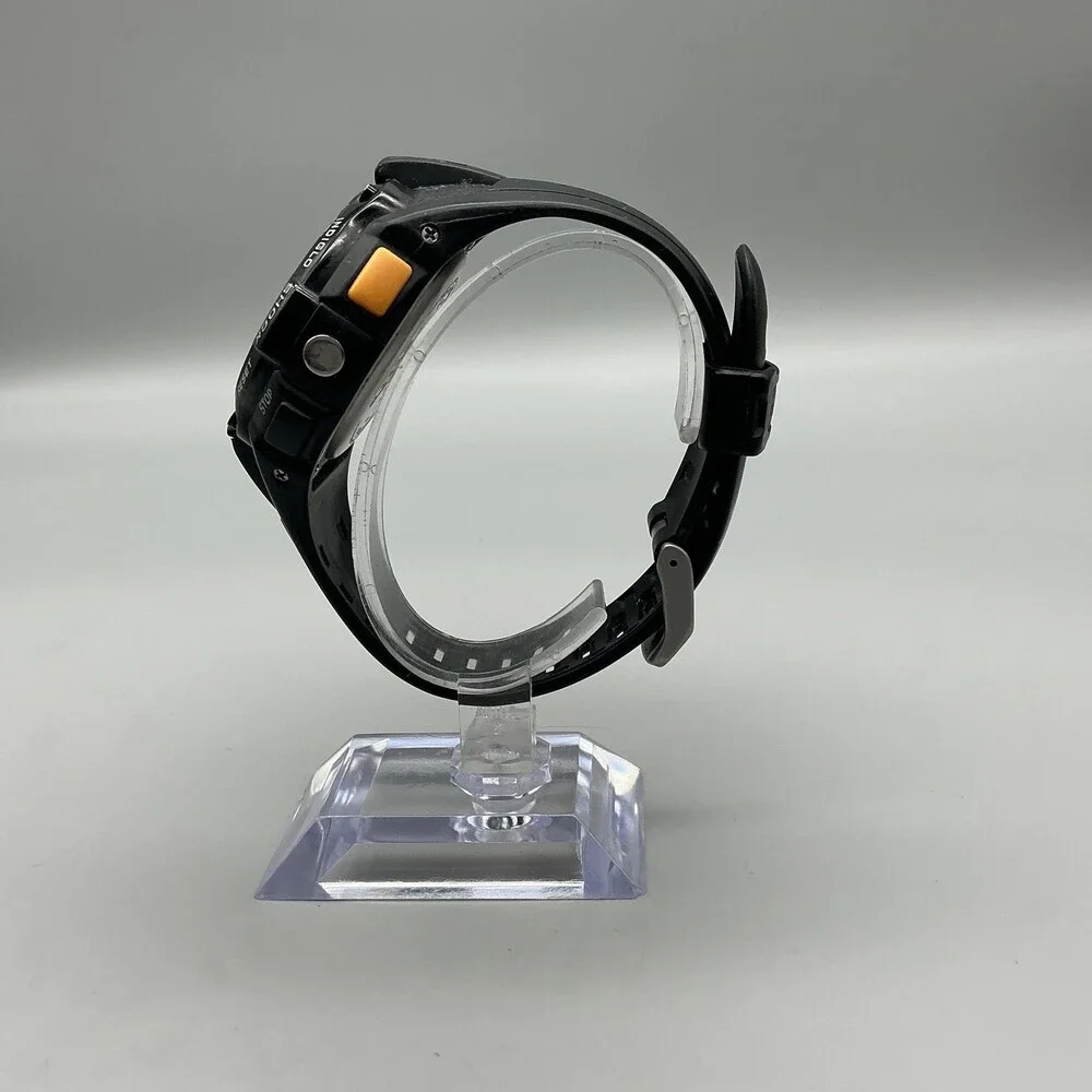 Timex Ironman Triathlon Shock Solar Power Mens Watch 41mm Digital Black 50 Lap